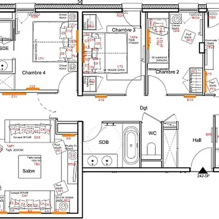 5 Pieces, Centre Village, Proche Pistes, 8 Pers., Parking, Fitness - Fr-1-562-7 * Courchevel